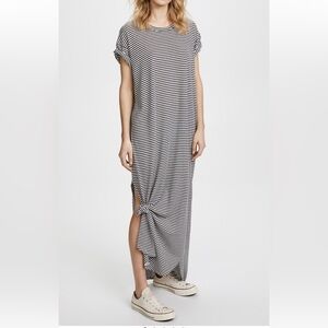 The Great knotted tee dress